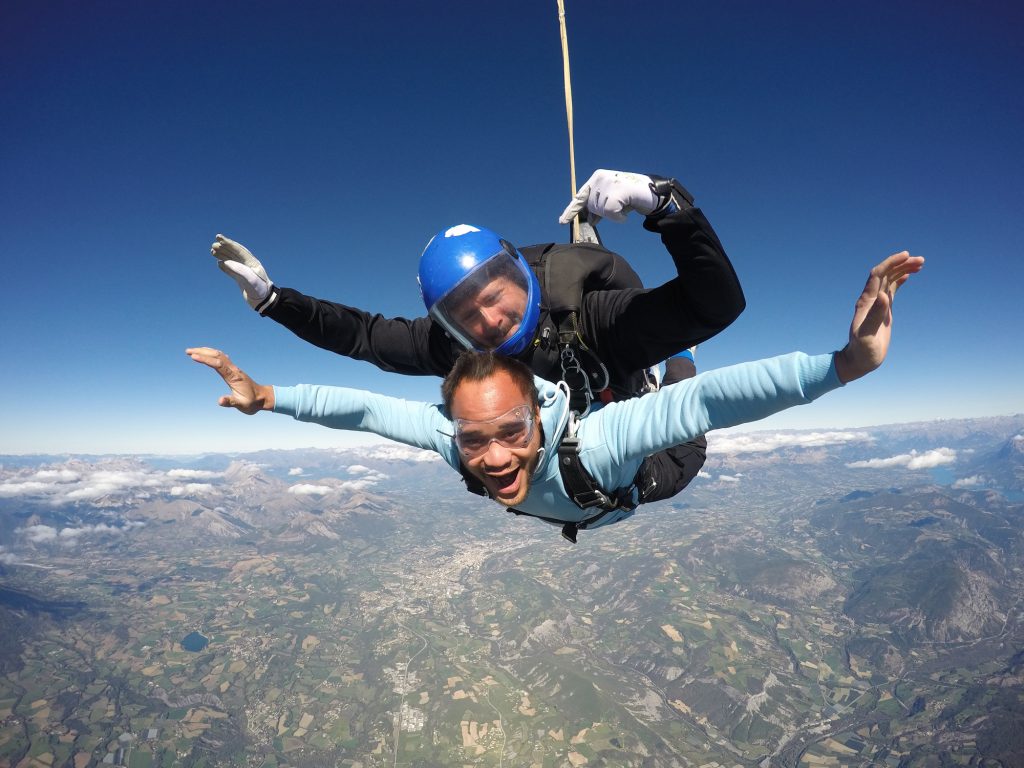 saut en parachute Tallard