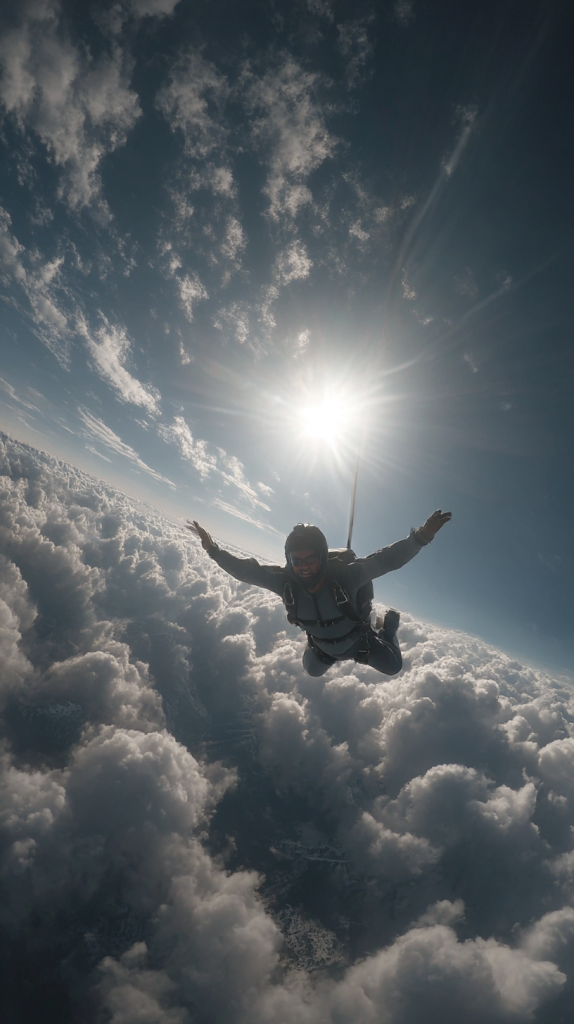 cadeau saut en parachute