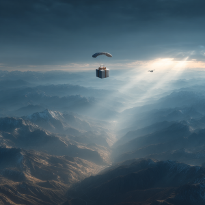 cadeau anniversaire parachute