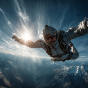 dépassement de soi parachutisme